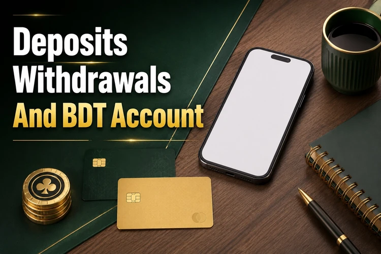 Deposits Withdrawals And BDT Account