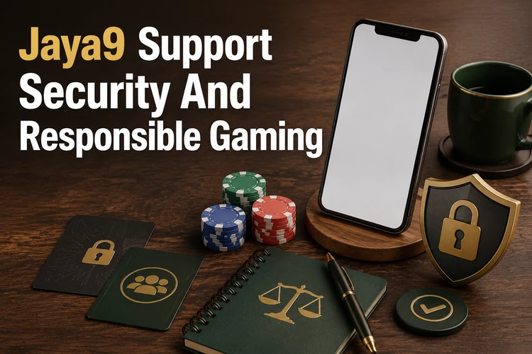 Jaya9 Support Security And Responsible Gaming